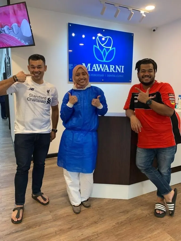 Happy patient at Mawarni Dental Clinic 3