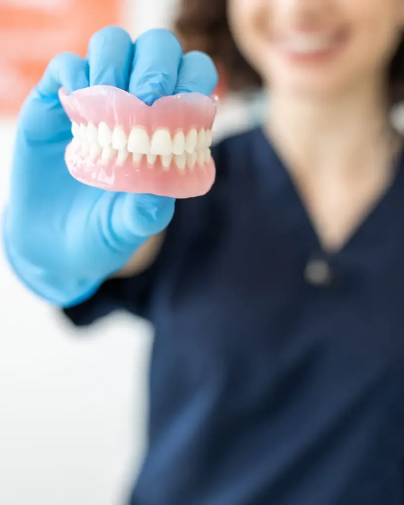 Photo dentures